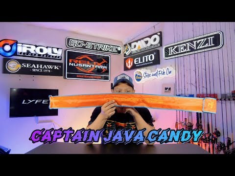 THE BRIGHT, SOLID CARBON ULTRALIGHT ROD WILL BE THE CENTER OF ATTENTION | CAPTAIN JAVA CANDY
