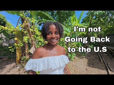 She came for vacation in Haiti and ended up leaving the U.S