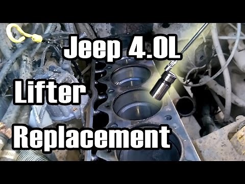 89 Cherokee 4.0L Lifter Replacement