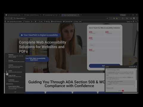 How To Use The Web Accessibility Audit Tool