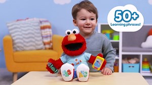 Sesame Street Plush Learning Elmo, Kids Toys for Ages 18 Month by Just Play