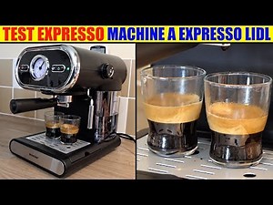 machine a expresso silvercrest lidl sem 1100 test espresso machine espressomaschine