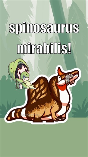Spinosaurus Mirabilis! Drawing Your Favorite Dinosaurs!