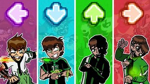 FNF Character Test - Gameplay VS Playground Mod- Corrupted Omniverse (Glitched B