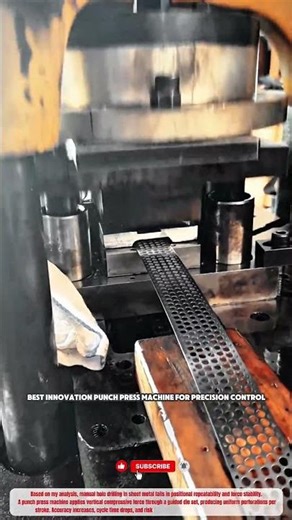 Best Innovation Punch Press Machine for Precision Control