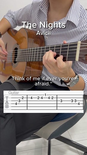 The Nights by Avicii #thenights #avicii #guitartutorial #guitarcover #beginner #guitartabs