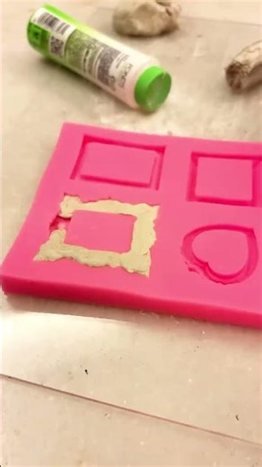 Mini 3D Vintage Frames 😱 Made with Clay 😍 #3d #diy #vinatge #clay
