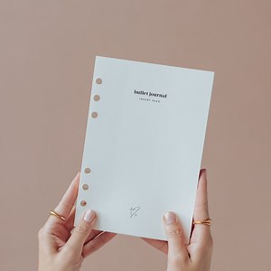 Bullet Journal - Ring Binder INSERT PACK/ A5 Inserts for Ring Binders - Etsy