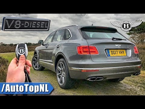 2018 Bentley Bentayga V8 Diesel REVIEW POV Test Drive on AUTOBAHN & FOREST Roads by AutoTopNL