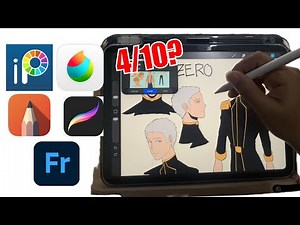 Reviewing iPad drawing apps