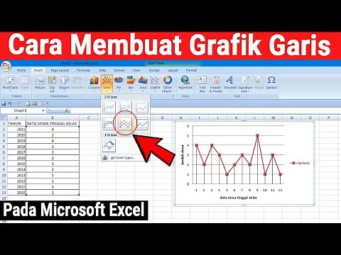 Cara Membuat Grafik Garis di Excel