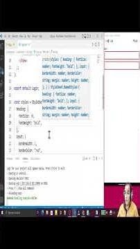 Login App Designing in React Native Expo - Part 1 | Dr. Vipin Classes