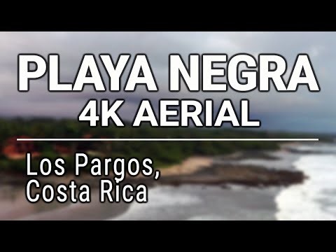 Playa Negra - Los Pargos, Costa Rica (4K) (Aerials)