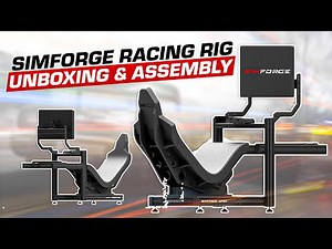 SIMFORGE APEX Racing Rig UNBOXING & SETUP LIVE | Ultimate Rig for Racing, Trucking & Aviation