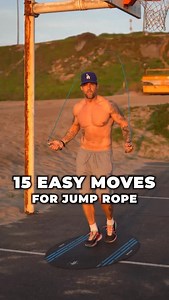 15 EASY jump rope moves! #jumprope #beginnerworkout | Jump Rope Dudes