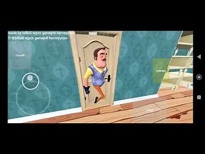 Gameplay hello Neighbor Pre alpha android by @Harveyyoyo