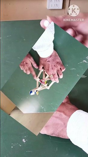 Make CATAPULT with Popsicle Sticks & Rubber band | Concept of WORK, POTENTIAL & KINETIC ENERGY ⚡