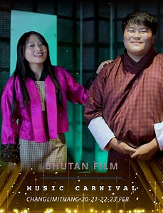 🎤 Exciting News for the 23rd Bhutan National Film Award : Bhutan Film and Music Carnival! 🎬 Get ready for an unforgettable night of music at the most anticipated event of the year! 🌟 We are thrilled to announce that a stellar lineup of singers from diverse backgrounds will grace the stage, creating a magical symphony of voices that promises to captivate your soul. Join us as these incredible artists bring their unique styles and talents to the forefront, celebrating the rich tapestry of Bhuta
