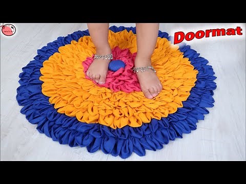 Easy and Fast Doormat Making at Home || DIY Doormat