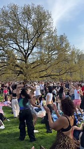 Lukasz Bielawski on Instagram: "POV: You came for a picnic, ended up in a dance movie—when Central Park turns into a flash mob dance floor at @richardsgamesnyc. Right place, right time! #flashmob #dance #dancer #newyork #centralpark"