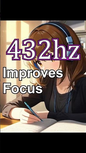 432Hz Focus Frequency 🎧 | Study & Concentration Boost