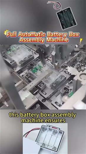 Full Automatic Battery Box Assembly Machine | Automatic battery box assembly machine
