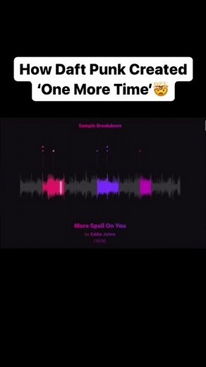 This video explaining how Daft Punk used samples to create ‘One More Time’ #nilabeats