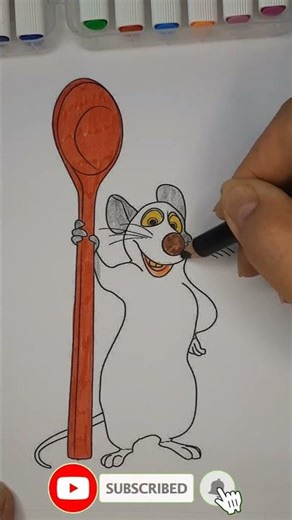 💫Little Chef Remy! 🐭👨‍🍳#Ratatouille #Remy #LittleChef #CookingRat #CuteVideo #AnimatedShort #Shorts