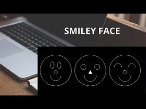 3 smiles using computer graphics||Smiley Face Using cg||create smiley face in C++ using CG||