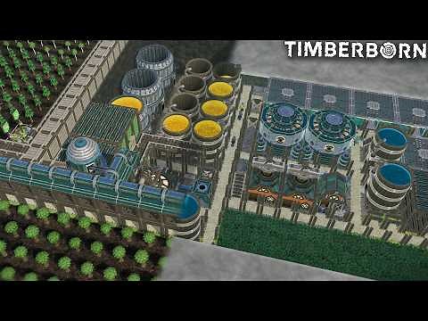 Building UNDERGROUND Cities in Timberborn Update 7!