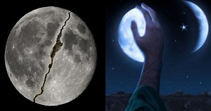 Did Prophet Muhammad crack the moon in half?