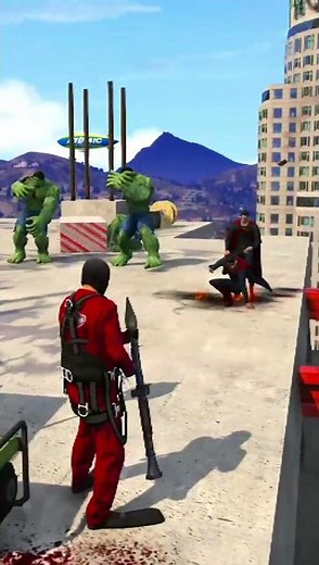 "Insane Fight: Zombies vs Super Strength in GTA V! ⚔️👊"#gta5
