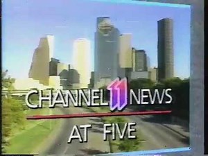 KHOU Channel 11 News 5PM Open (2/19/88)