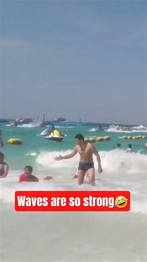 Fun in the Waves 🌊 #beach #oceanwaves #adventure #nature #shorts #trending #viral