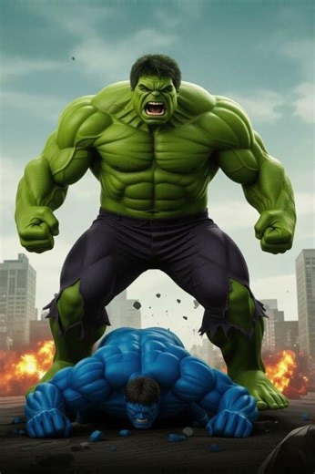 Red Hulk vs All Hulk | Captain America