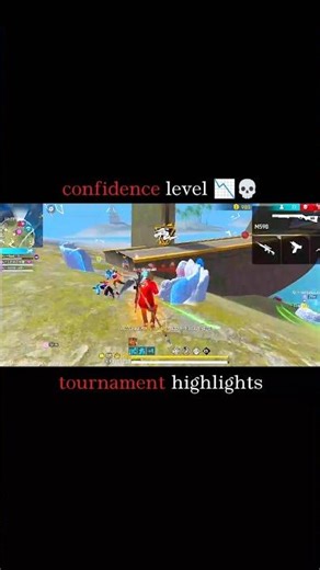 Confidence level 📉💀 tournament highlights 🔥#ffesports #freefire #viral #shorts