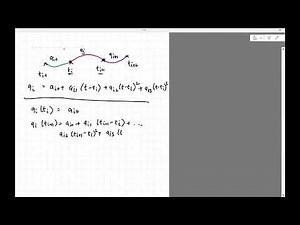 Robotics Lec16c: Trajectory Generation using Piecewise Splines (Fall 2024)