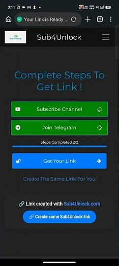 🔓 How to Get Download Link from Sub4Unlock | Step by Step Tutorial | GDGS Channel