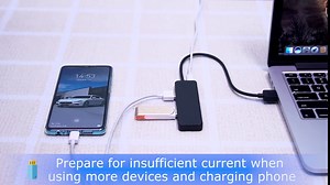 10-Port USB 5.0 Ultra Slim Data Hub Splitter