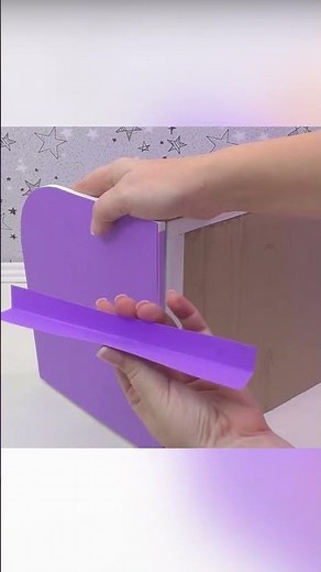 Cardboard Crafts // DIY Desktop Organizer