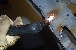 Quick and Easy Spot Weld Removal Using a Plasma Cutter
