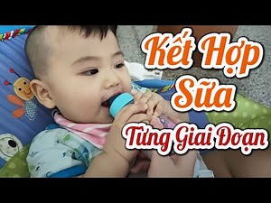 Cách Kết Hợp Sữa - Lưu ý khi cho bé bú sữa mẹ, Nên uống sữa công thức hay sữa tươi #suachotresosinh