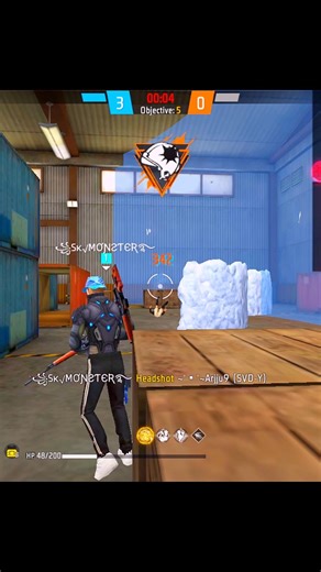 "EPIC Headshot 😱God Mode! 🎯 NO WAY! #freefiremax