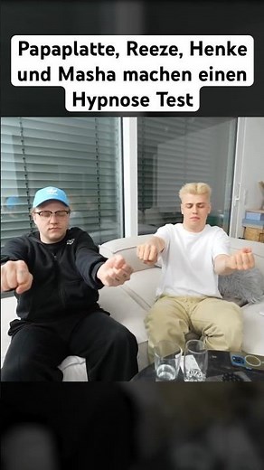 Papaplatte, Reeze, Henke und Masha machen Hypnose Test mit Timon Krause #papaplatte #papaplatteclips