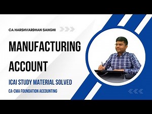 Manufacturing Account