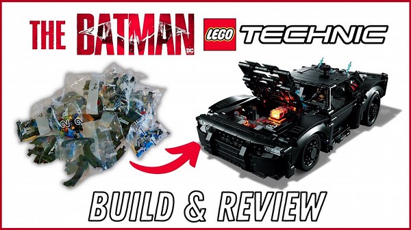 The Batman: Lego Technic Batmobile - Build & Review