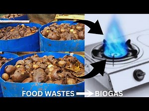 How To Make Biogas From Food Wastes in Your Backyard - Save Money And The Environment!
