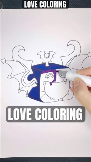 Coloring SHADOW-BLOX FRUITS #shorts #shadow #bloxfruits #bloxfruit #art