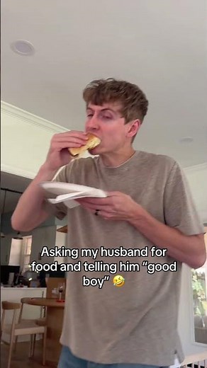 Calling My Boyfriend "Good Boy" as a Prank 😂 #usa #funnycouple #prank #foryou #funny