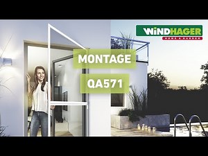 Insect screen door set from Windhager Home & Garden - Mounting instruction (QA571)